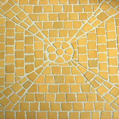 Брусчатка тротуарная клинкерная, мозаика Areno Trigo, M203DF в Тамбове